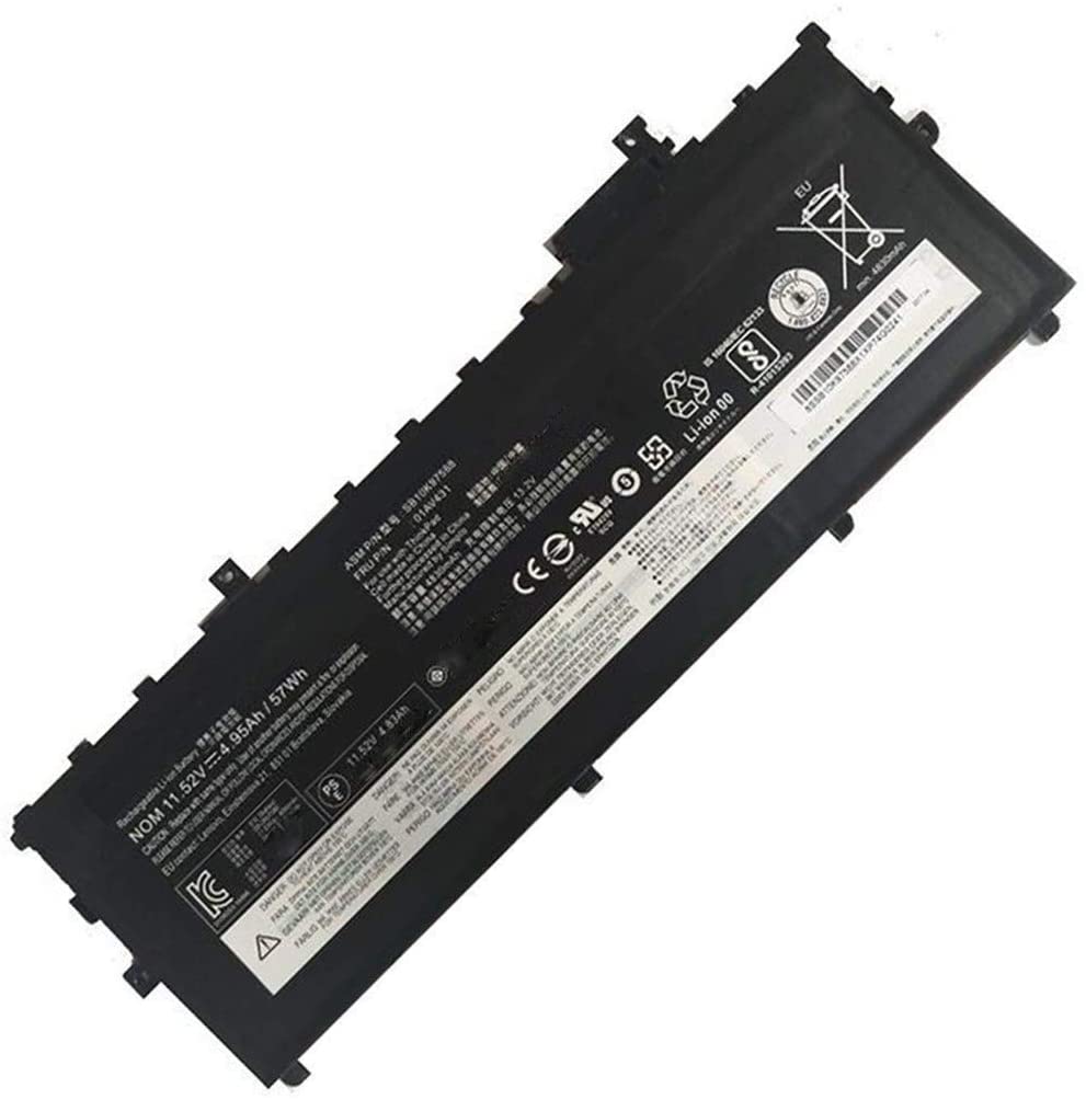Batteri til 00HW028 Lenovo ThinkPad X1 Carbon 4th Gen X1 Yoga 1st 2nd Gen Series (kompatibelt)
