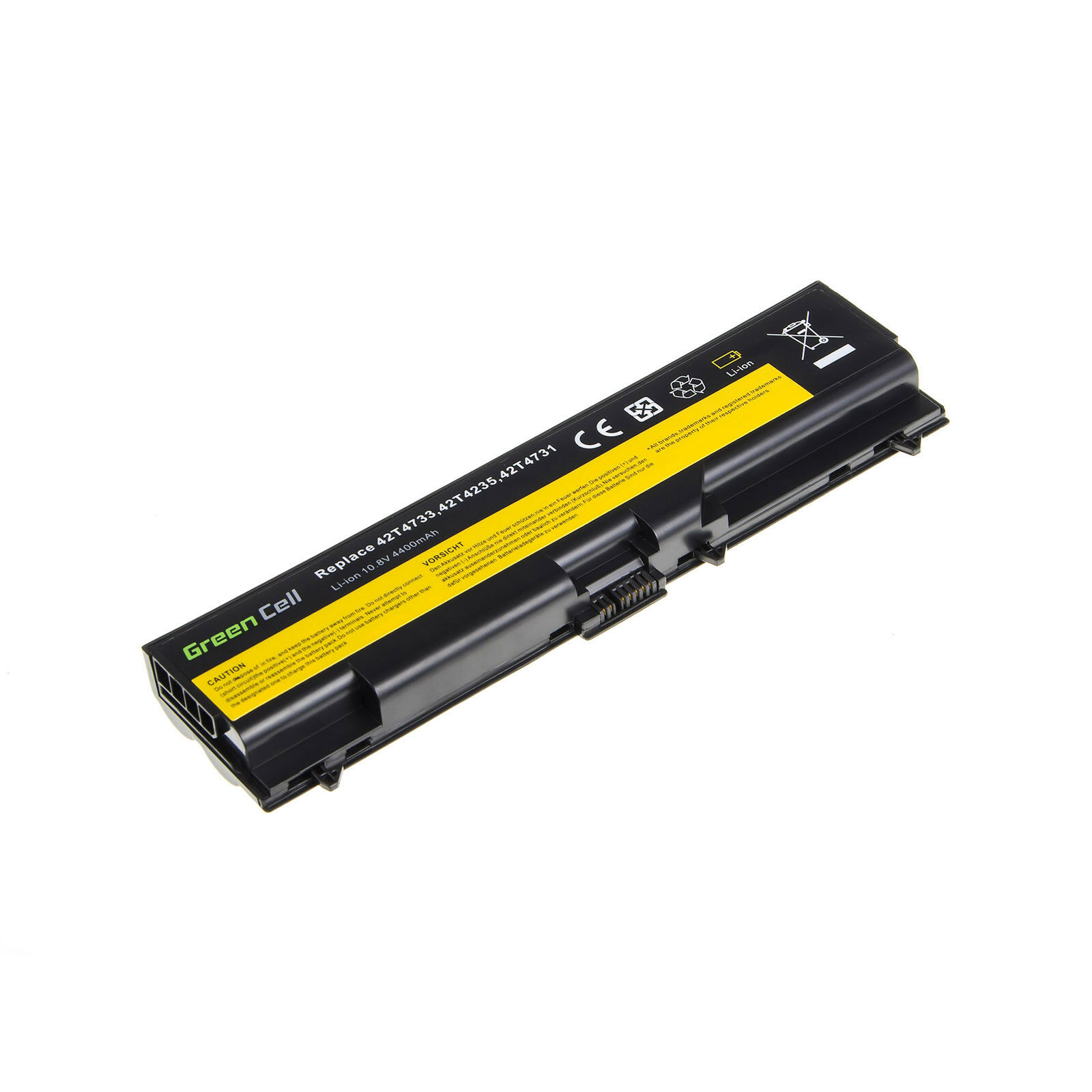 Batteri til LENOVO THINKPAD L430 T430 L530 T530 T530I W530 45N1001 45N1011 (kompatibelt)