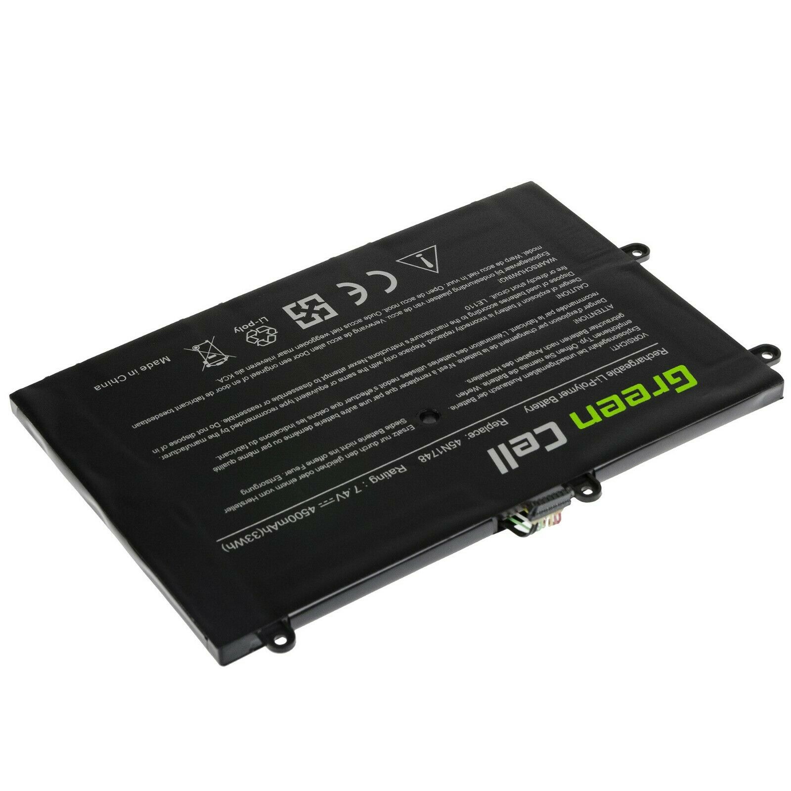 Batteri til Lenovo 11e (20G9/20GB),Yoga 11e Chromebook Series,45N1748,45N1749 (kompatibelt)