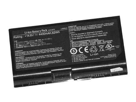 Batteri til Asus F70 F70S F70SL A42-M70 A41-M70 90-NFU1B1000Y A32-F70 4400mA(kompatibelt)