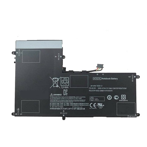Batteri til 7.4V AO02XL HSTNN-UB5O 728558-005 HP ElitePad 1000 G2 (kompatibelt)