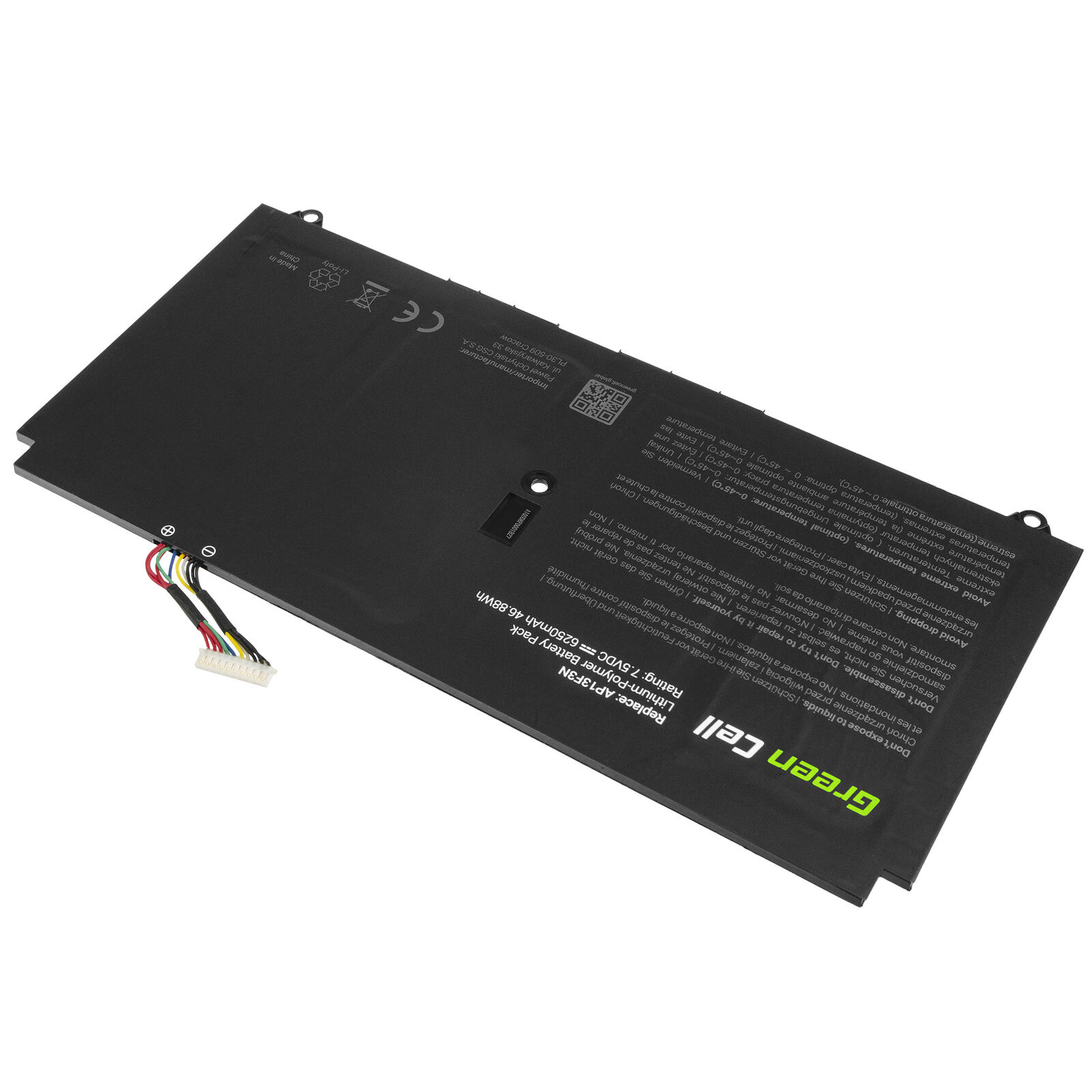 Batteri til 2ICP4/63/114-2 AP13F3N Acer Aspire S7-392 S7-393 | 6250mAh (kompatibelt)