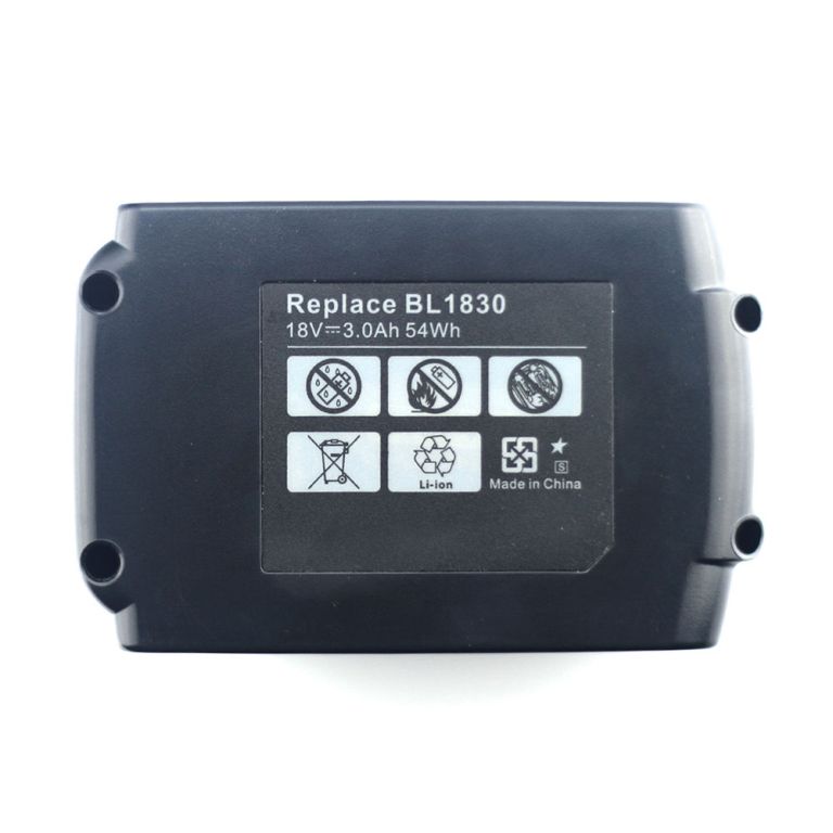 Makita BL1815 BL1830 194205-3 LXT400 BHP452 BHP453 BHP454 18V kompatibelt batteri