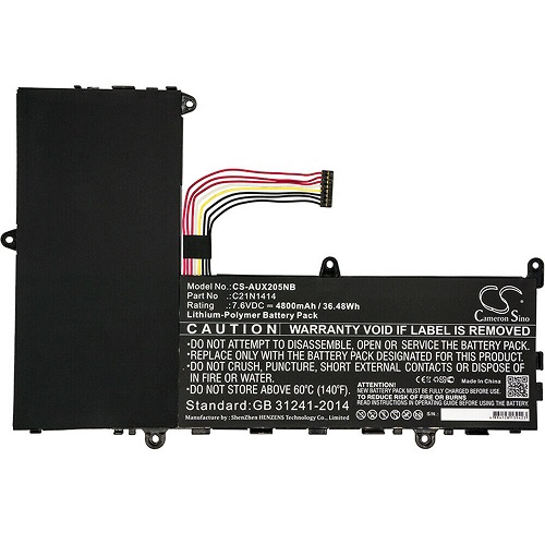 Batteri til 0B200-0124000 C21N1414 Asus CKSE321D1 EeeBook X205 X205T X205TA (kompatibelt)