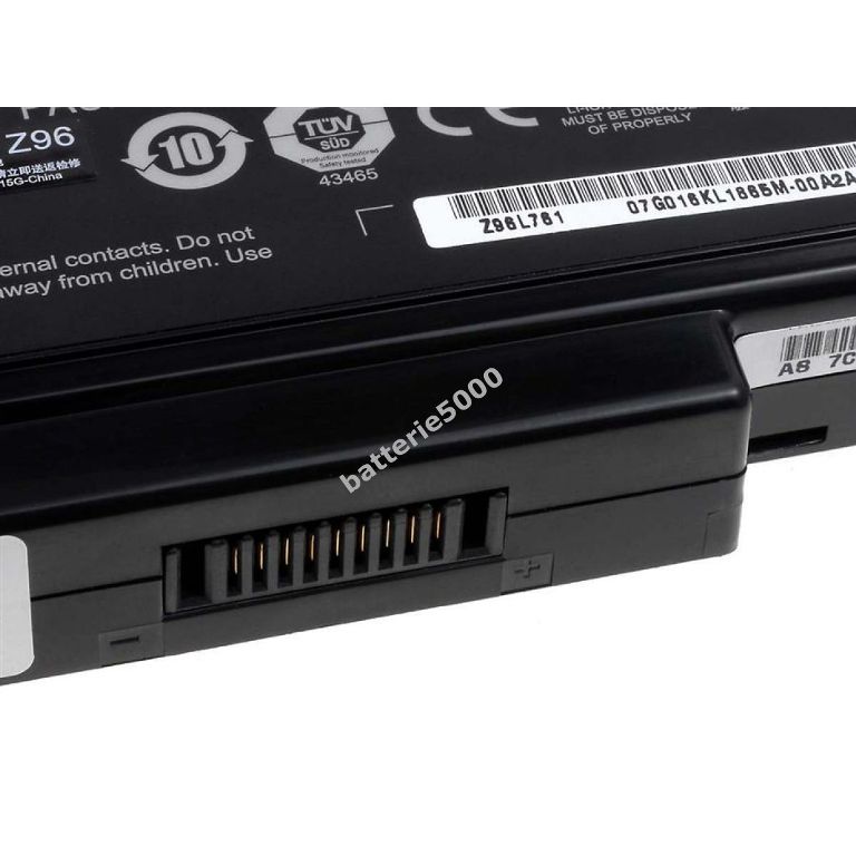 Batteri til Gigabyte W451U W551A W551U W466U W348M W468N W536M Notebookguru TW7N M66SRU M67SRU(kompatibelt)