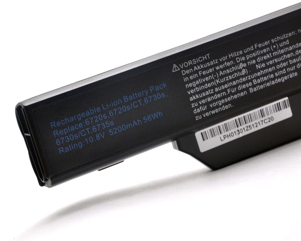 Batteri til HP COMPAQ 610 615 6730s 6735s 6820s HSTNN-LB51(kompatibelt)