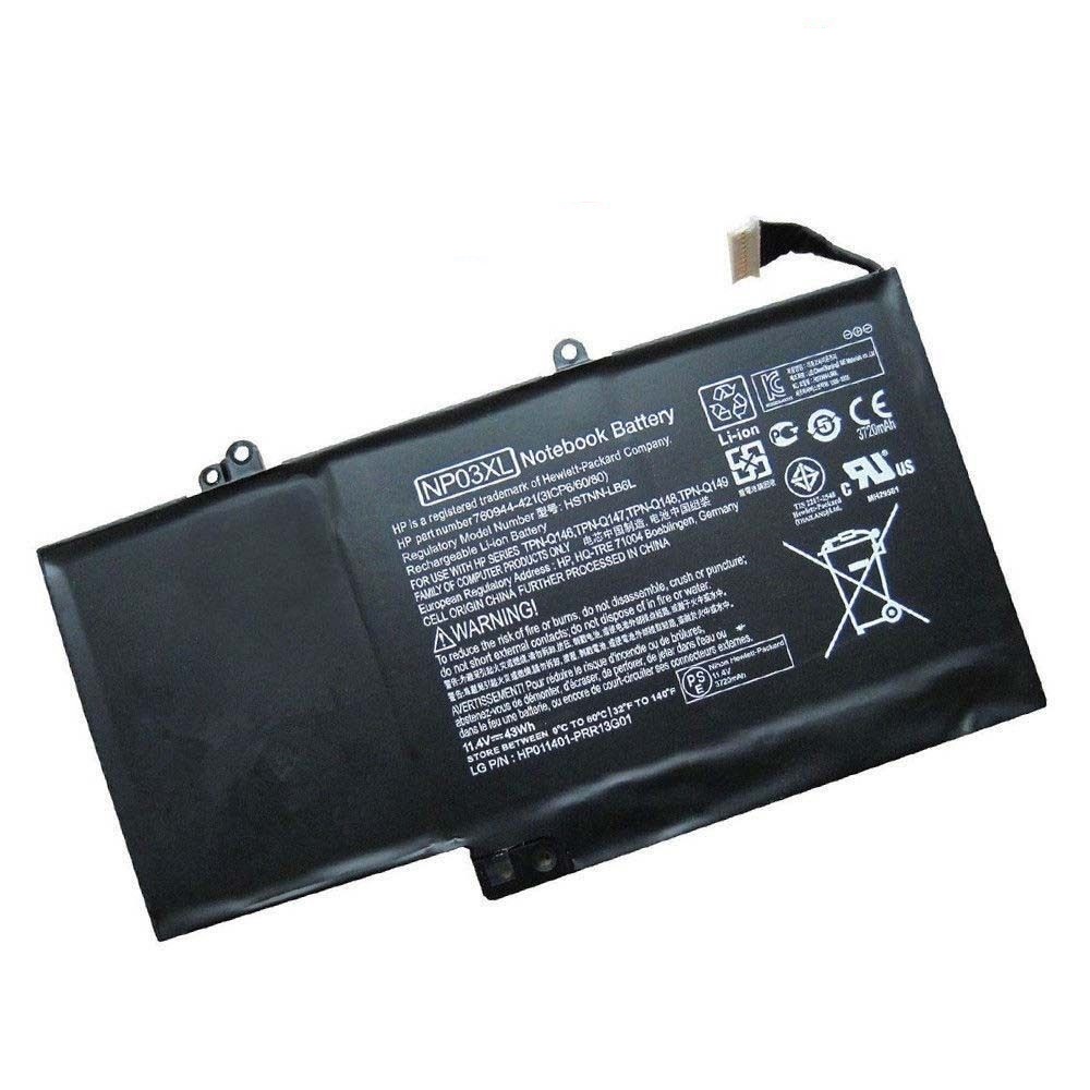 Batteri til NP03XL HSTNN-LB6L HP Pavilion X360 13-A048CA ENVY 15-U337CL (kompatibelt)
