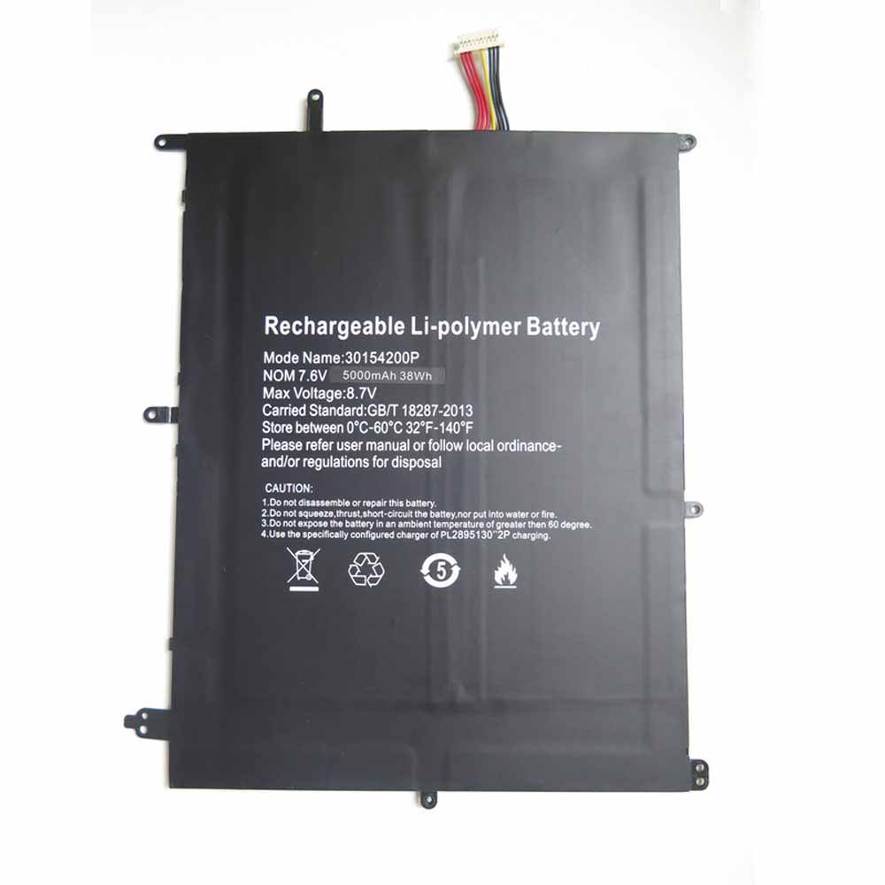 Batteri til Jumper JUMPER 30154200P NV-2874180-2S 5000MAH / 38WH, 7.6V (kompatibelt)