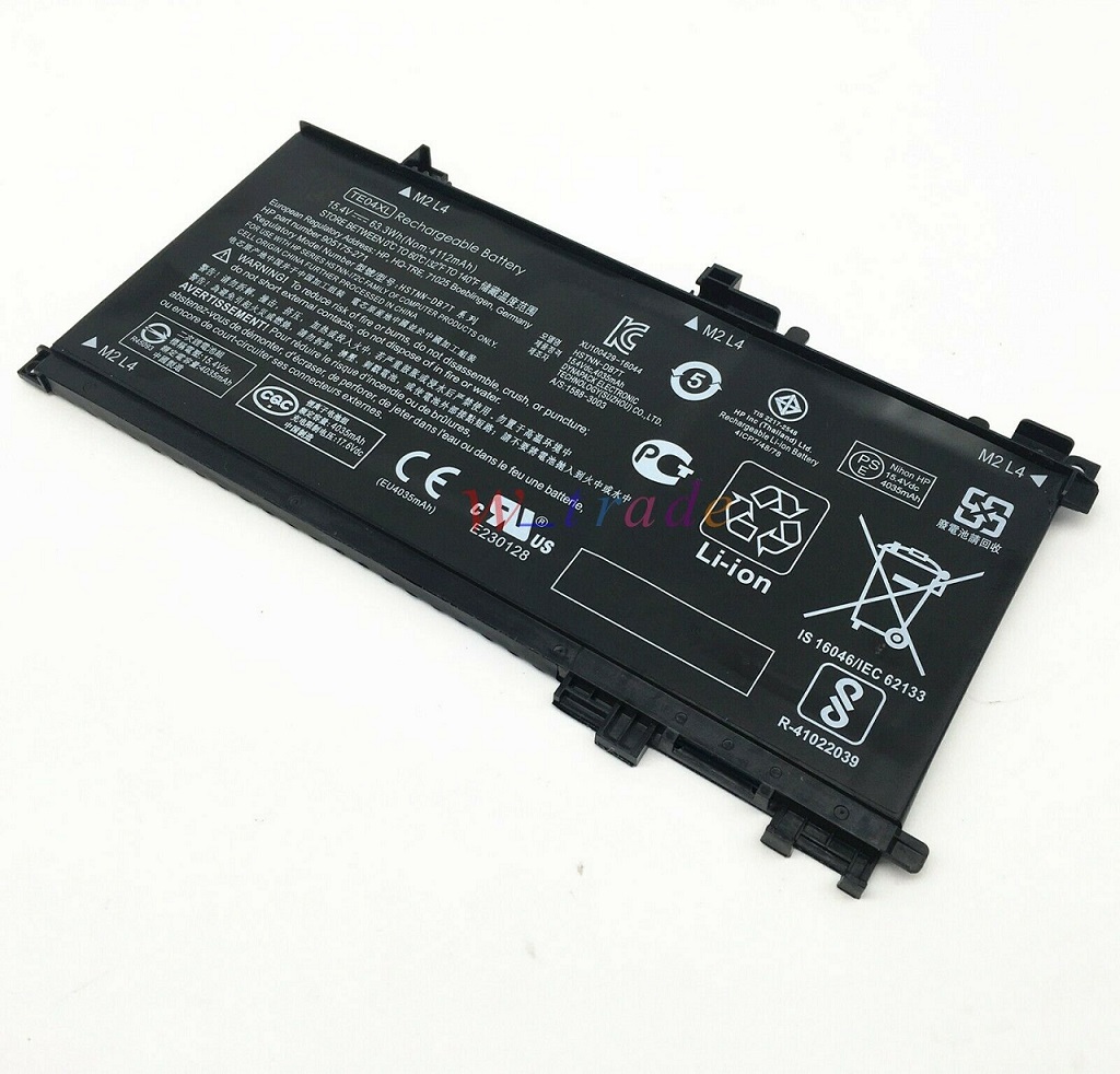 Batteri til TE04XL HP Omen 15-AX 15-BC 905277-855 905175-2C1 HSTNN-DB8T (kompatibelt)