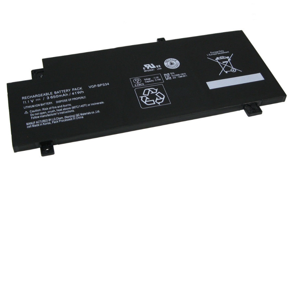 Batteri til Sony VAIO-CA48 VGP-BPL34 VGP-BPS34 (kompatibelt)