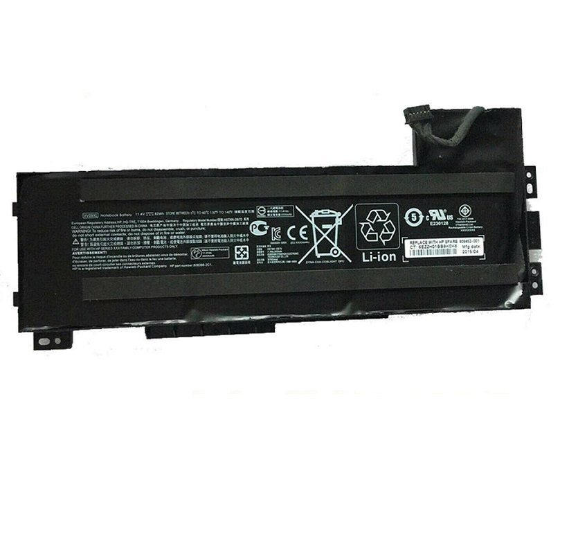 Batteri til VV09XL HP ZBook 15 G4 G3 17 G3 HSTNN-DB7D 808398-2C1 808452-001 (kompatibelt)