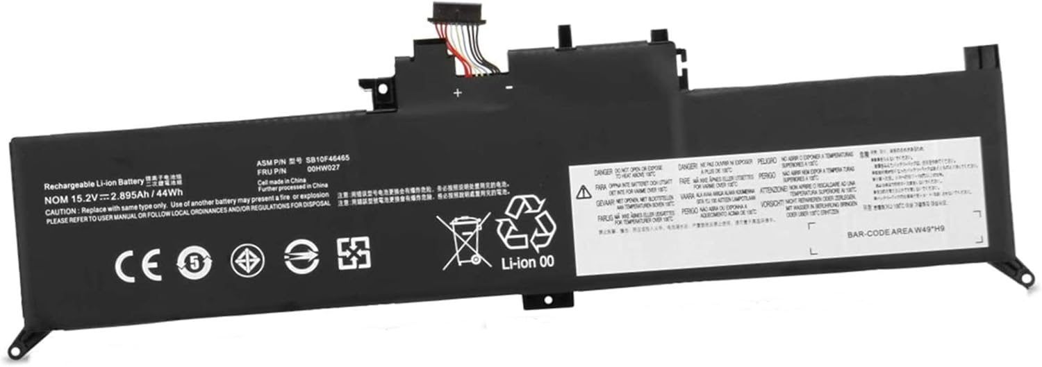 Batteri til 00HW026 00HW027 Lenovo ThinkPad Yoga 260 01AV432 01AV433 SB10F46464 SB10F46465 SB10F97589 (kompatibelt)