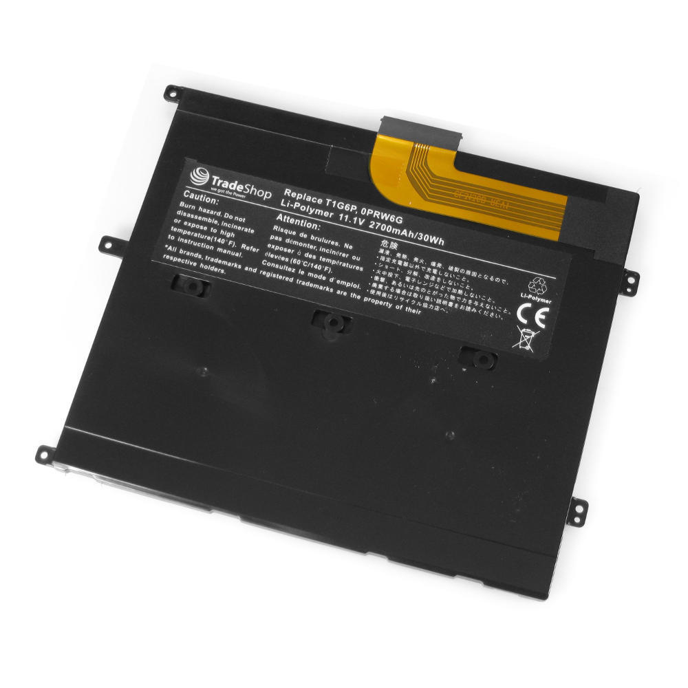 Batteri til 2700mAh Dell 0449TX 0NTG4J 0PRW6G 312-8479 (kompatibelt)