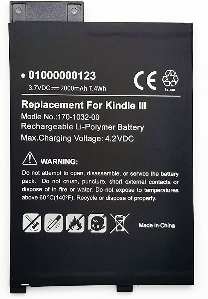 GP-S10-346392-0100,170-1032-00,170-1032-01,S11GTSF01A for Kindle 3 e-Book (kompatibelt)
