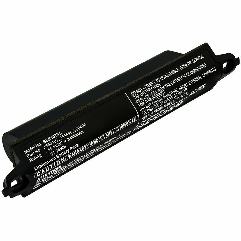 Batteri til 359498 Speaker BoseSoundLink III 330107 330107A 359495 11.1V (kompatibelt)