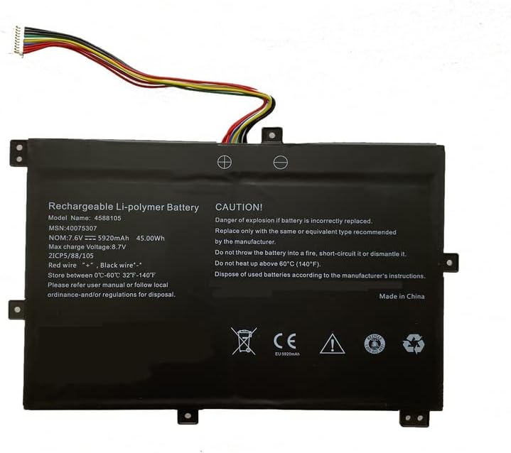 WinBook CW140 MEDION S4403 S4402 S4401 4588105 40069191 7.6V 45Wh (kompatibelt)