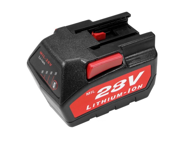 Batteri til 28V 2000mAh AEG Milwaukee V28PD V28CS V28CS/0 V28IW V28H (kompatibelt) - Klik på billedet for at lukke