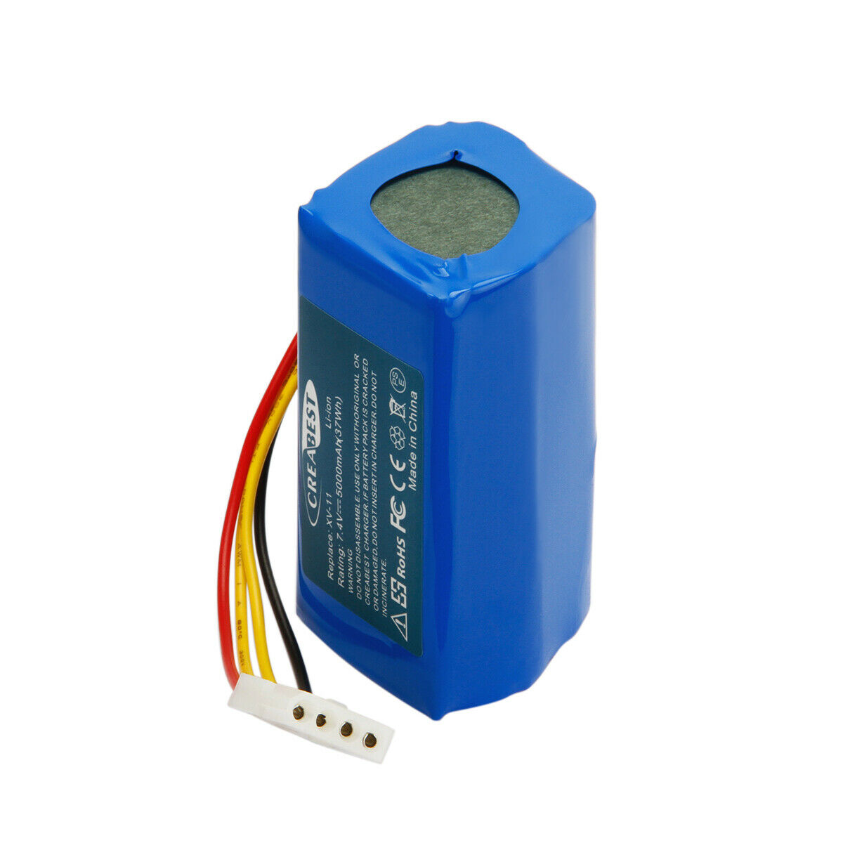 Batteri til 7.4V 5000mAh Li-Ion Neato 945-0005,945-0006,945-0024,205-0001,XV-11,XV-14 (kompatibelt)