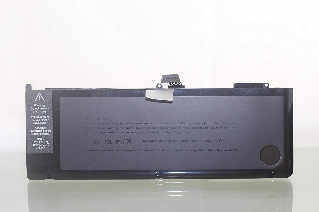 Batteri til Apple MacBook Pro Unibody 15" A1382 020-7134-01,661-5844 MC723LL/A(kompatibelt) - Klik på billedet for at lukke