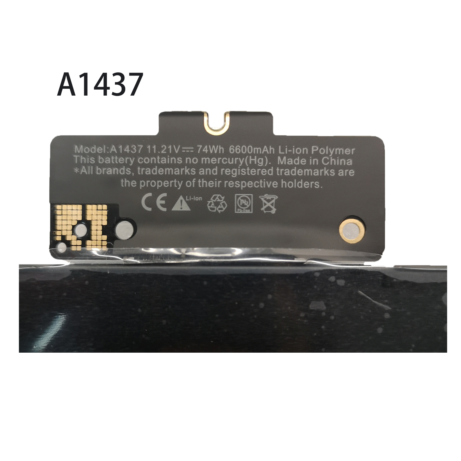 Batteri til Apple A1425 (Late 2012), A1425 (Late 2012), A1437 (kompatibelt)