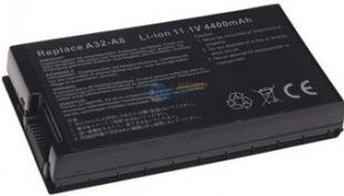 Batteri til ASUS Z99S Z99H Z99 X80 PRO61S PRO61 N81V N81 F8VR F8VA F8V F8SN (kompatibelt)