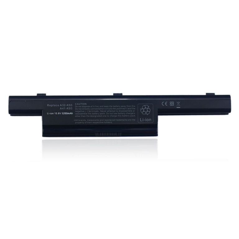 Batteri til ASUS X93SM K93S K93SM K93SV A93 A93S A93SM X93SV A32-K93 A42-K93 (kompatibelt)
