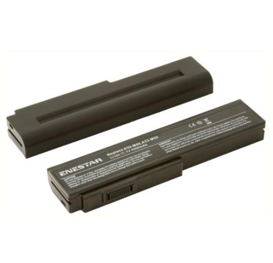 Batteri til Asus NX55 X57 X64 G50 G51 N43 N53 N53D N53DA M50 M60 M60J M60JV M60V(kompatibelt)