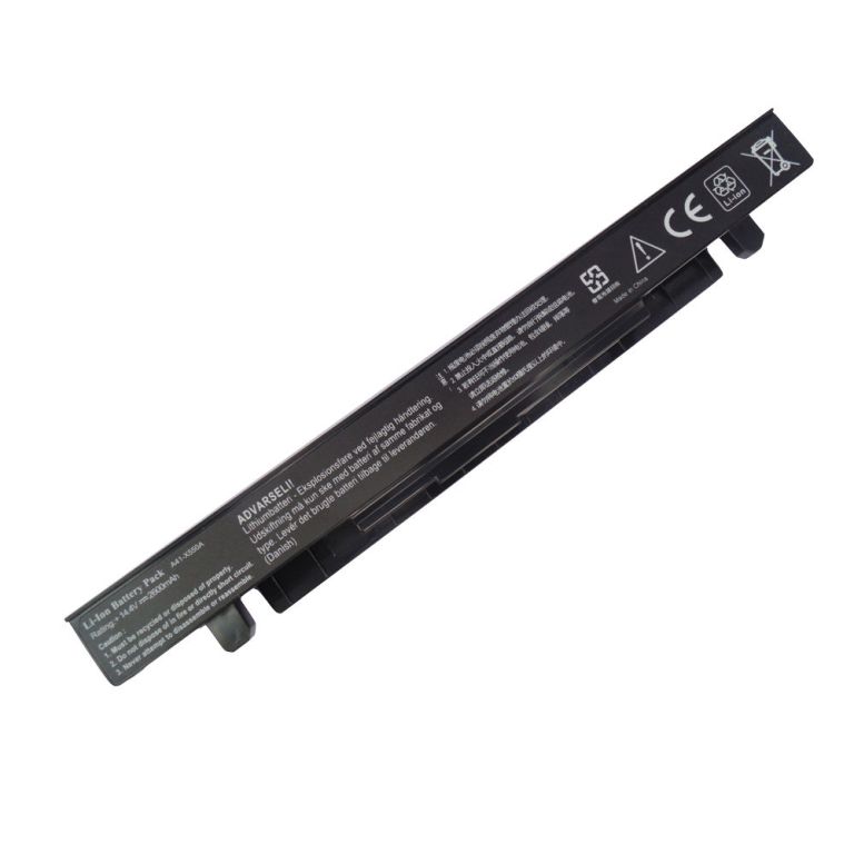 Batteri til ASUS R510 R512 R513 X450 X452 X550 X552 Y481 Y482 Y581 Y582 A41-X550A (kompatibelt) - Klik på billedet for at lukke