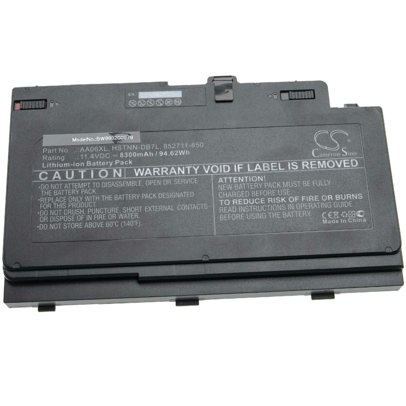 Batteri til AA06XL HP ZBook 17 G3 Mobile Workstation, ZBook 17 G4 (kompatibelt)