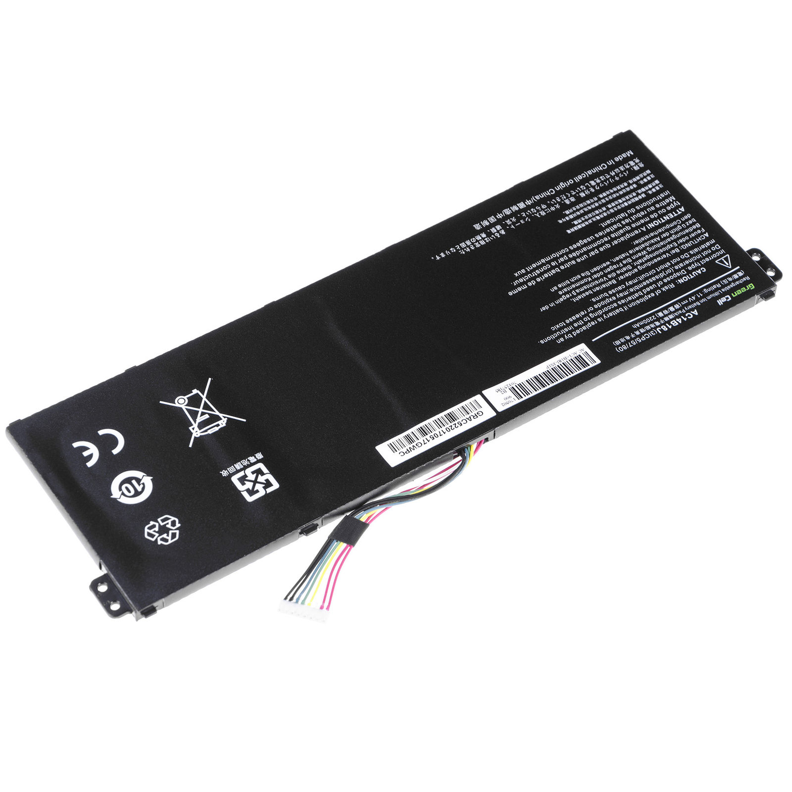 Batteri til Acer Aspire 3 A314-31 A315-21 A315-51 AC14B13J AC14B18J (kompatibelt)