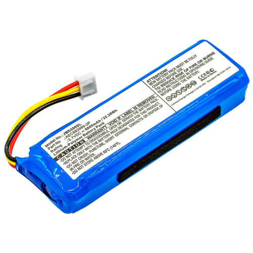 Batteri til 3,7V Li-Polymer JBL Charge AEC982999-2P - 6000mAh (kompatibelt)