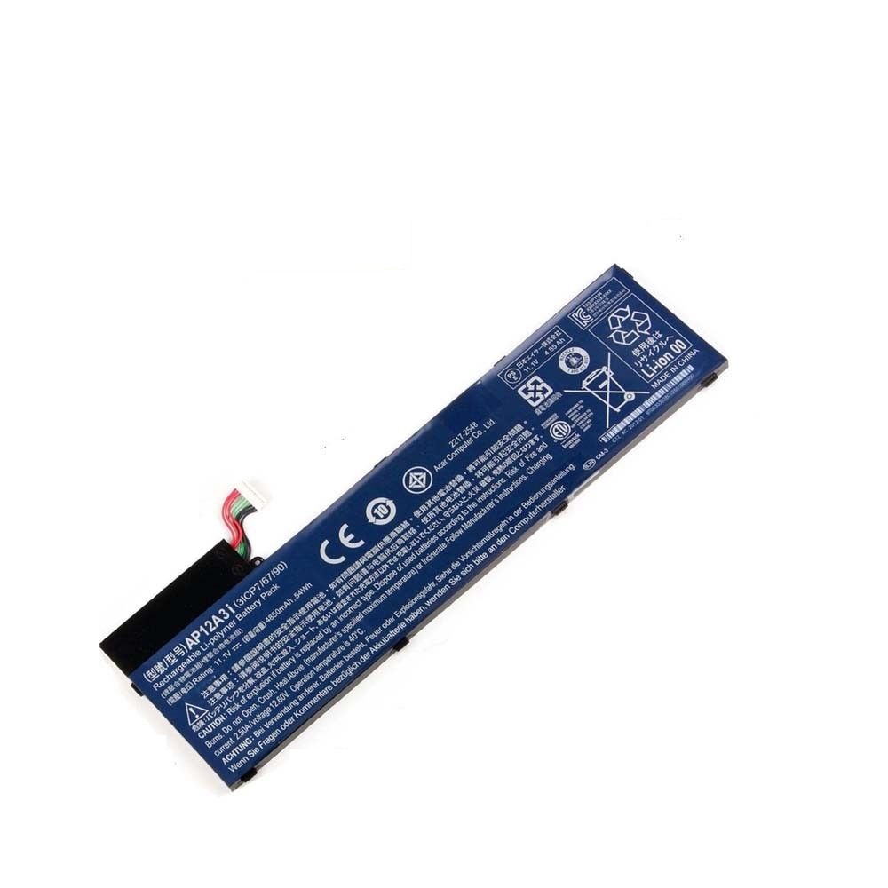 Batteri til AP12A3i AP12A4i 3ICP7/65/88 3ICP7/67/90 Acer Timeline M5 Z09 (kompatibelt)