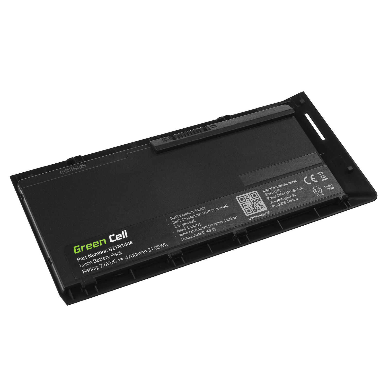 Batteri til Asus AsusPRO BU201 BU201L BU201LA B21N1404 (kompatibelt) - Klik på billedet for at lukke