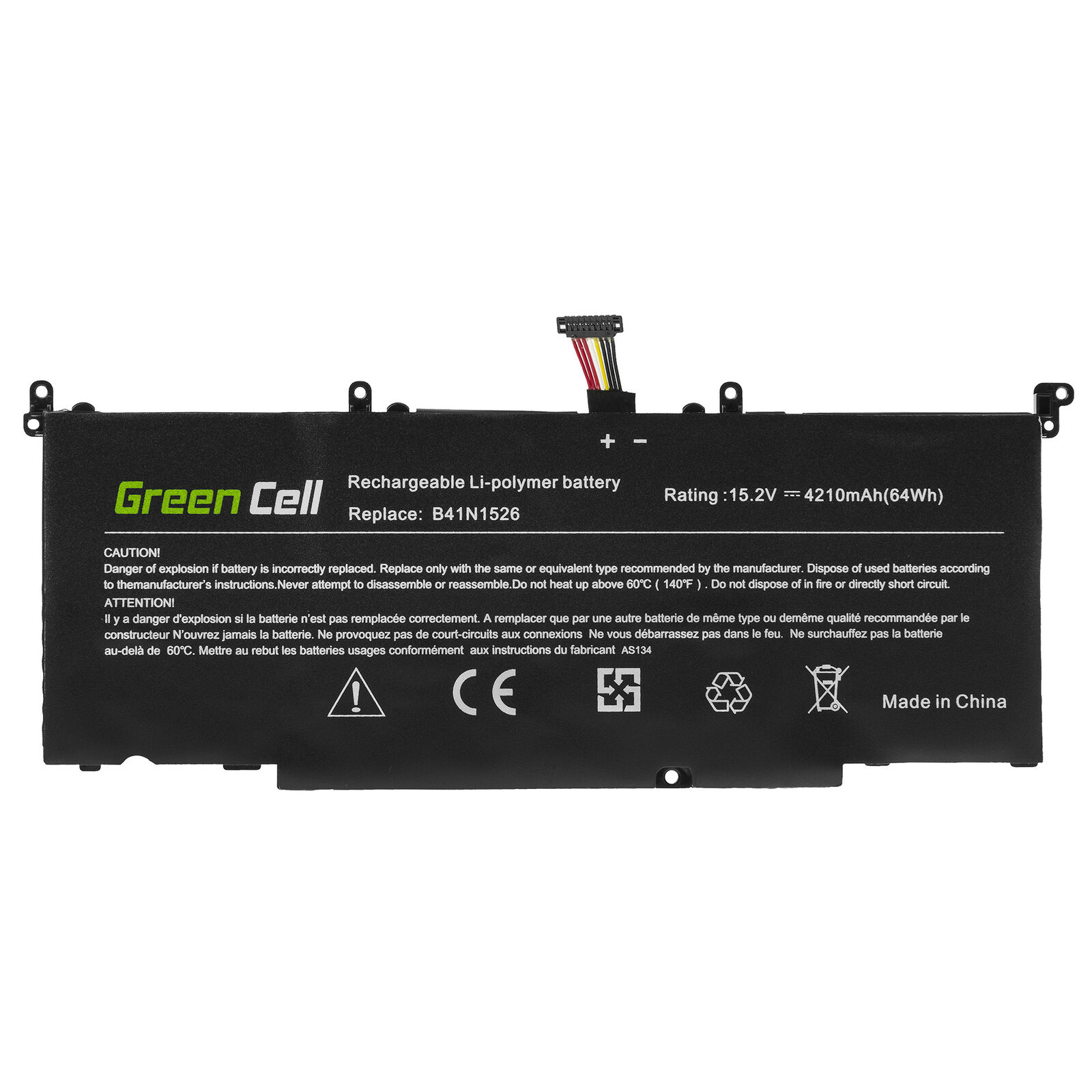 Batteri til Asus ROG Strix GL502VM GL502VM-BI7N10 GL502VM-BM113T (kompatibelt) - Klik på billedet for at lukke