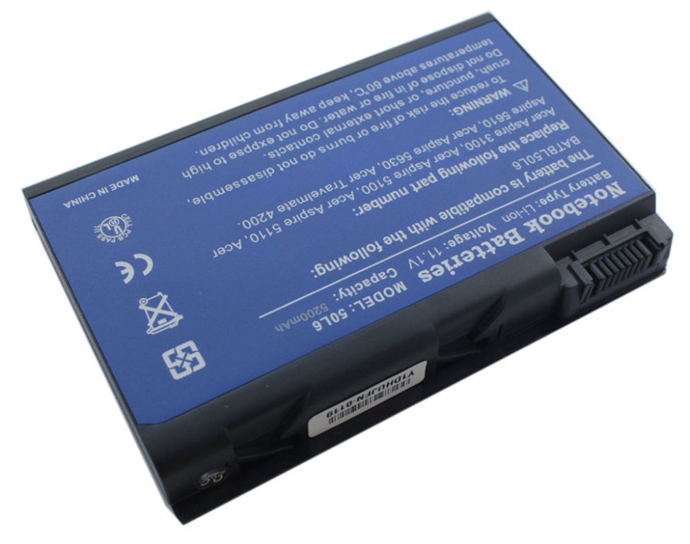 Batteri til E-Machines E620 E620-261G16Mi KAW60 GRAPE32(3UR18650A-2-CPL-19) (kompatibelt)
