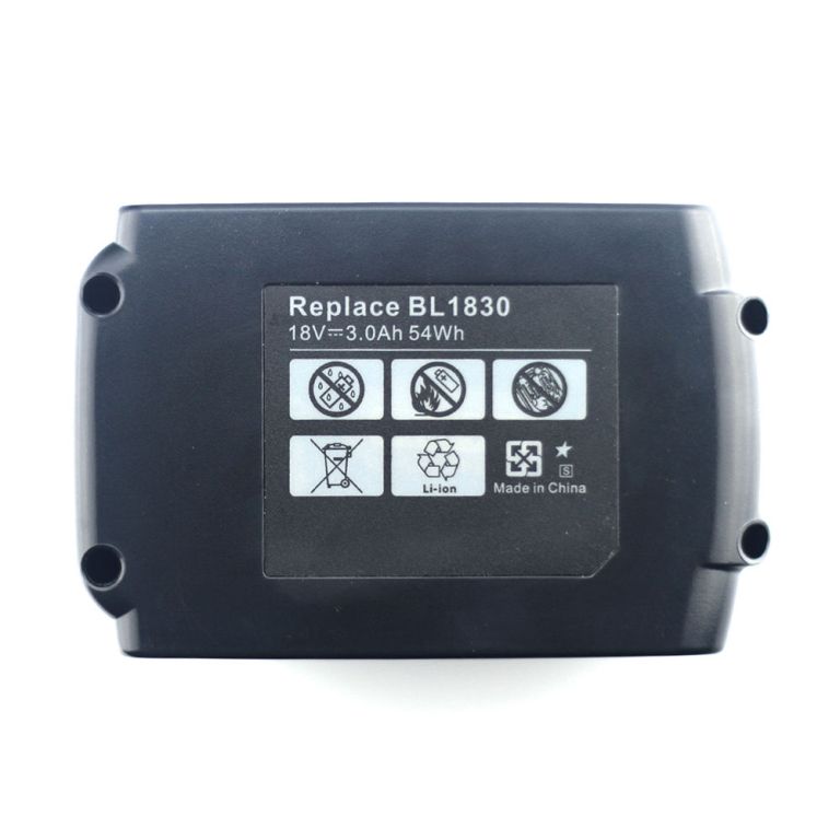Batteri til Makita BHP452 BHP453 BHP454Z BL1815 BL1830 LXT400 18V (kompatibelt)
