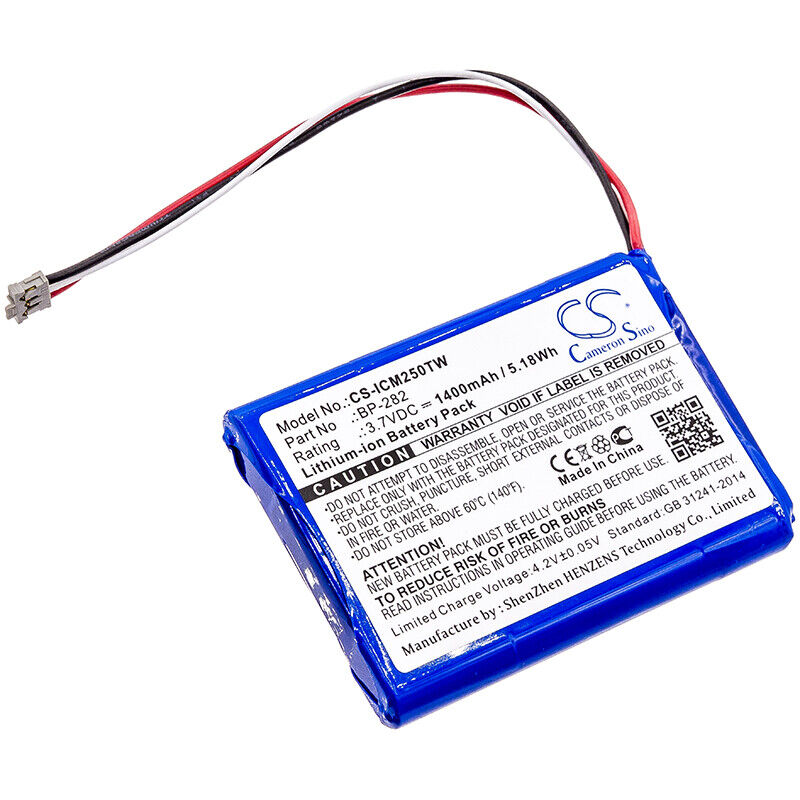 ICOM IC-M25, BP-282 3.7V (kompatibelt)