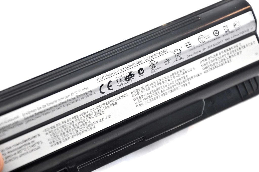 Batteri til MSI GE620 / GE620DX - 4400 mAh(kompatibelt)