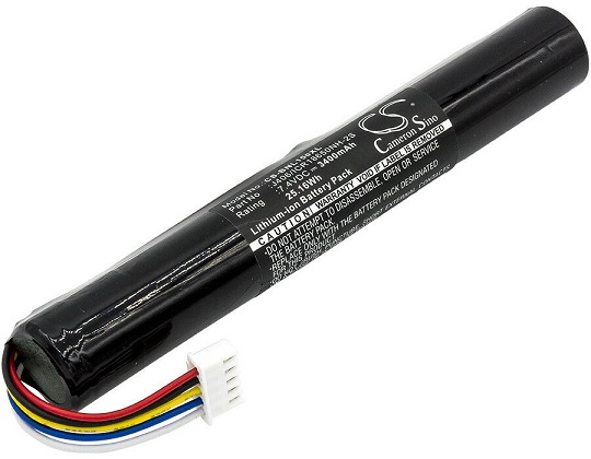 Batteri til 7.4V BANG OLUFSEN Beolit 15 J406/ICR18650NH-2S 3400mAh Li-ion (kompatibelt)