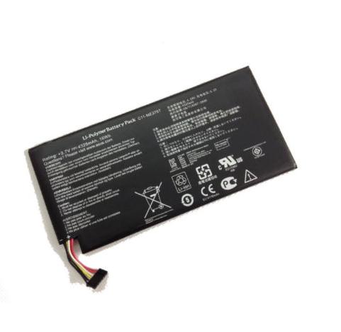 Batteri til Nexus 7 (1st gen 2012) Li-polymer C11-ME370T 4325mAh 3.7V 16Wh (kompatibelt) - Klik på billedet for at lukke