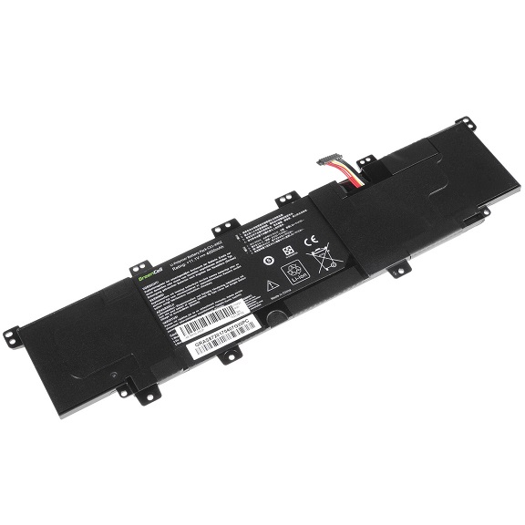 Batteri til C31-X402 Asus VivoBook S300 S300C S300CA S400 S400C S400CA X402C X402CA (kompatibelt) - Klik på billedet for at lukke