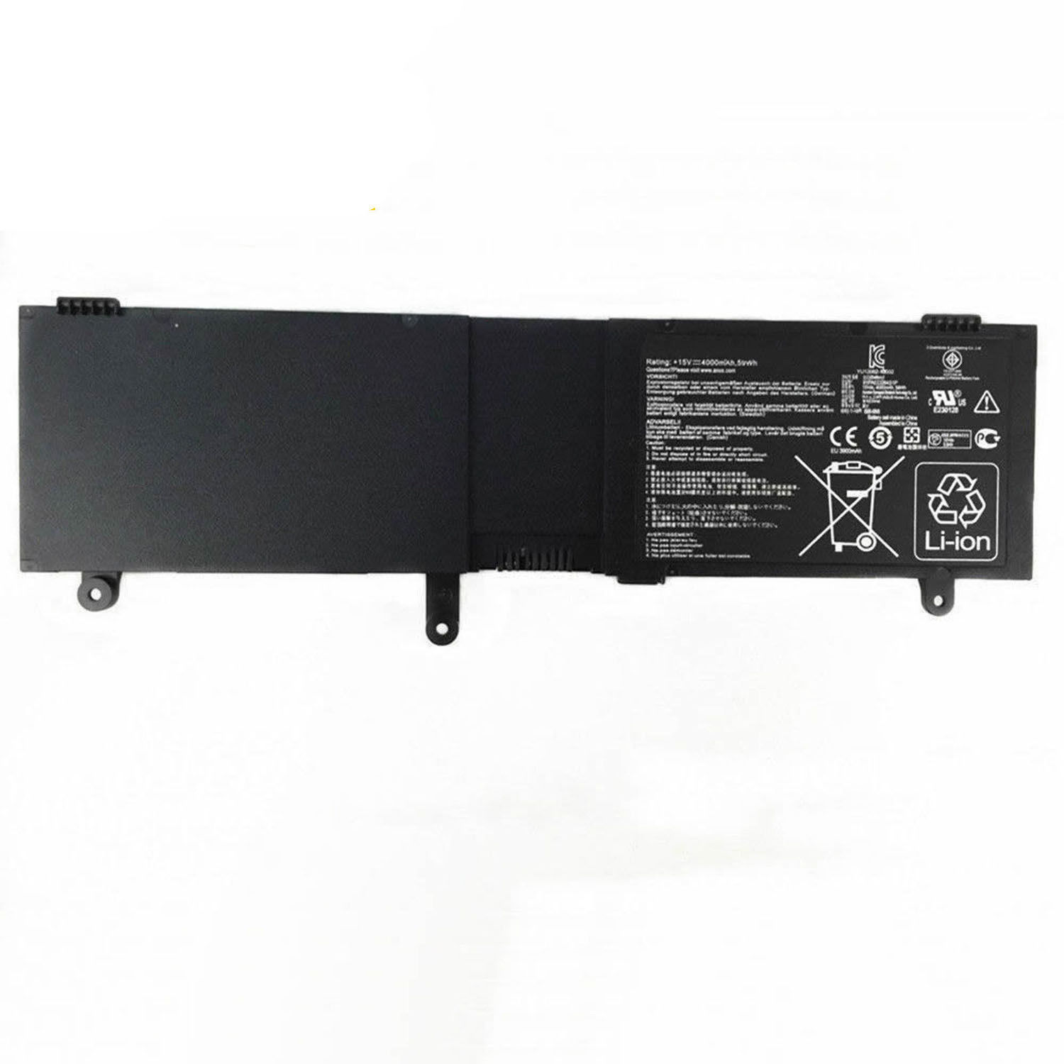 Batteri til Asus N550X47JV N550X47JV-SL Q550L Q550LF G550 G550JK Series C41N550 (kompatibelt) - Klik på billedet for at lukke