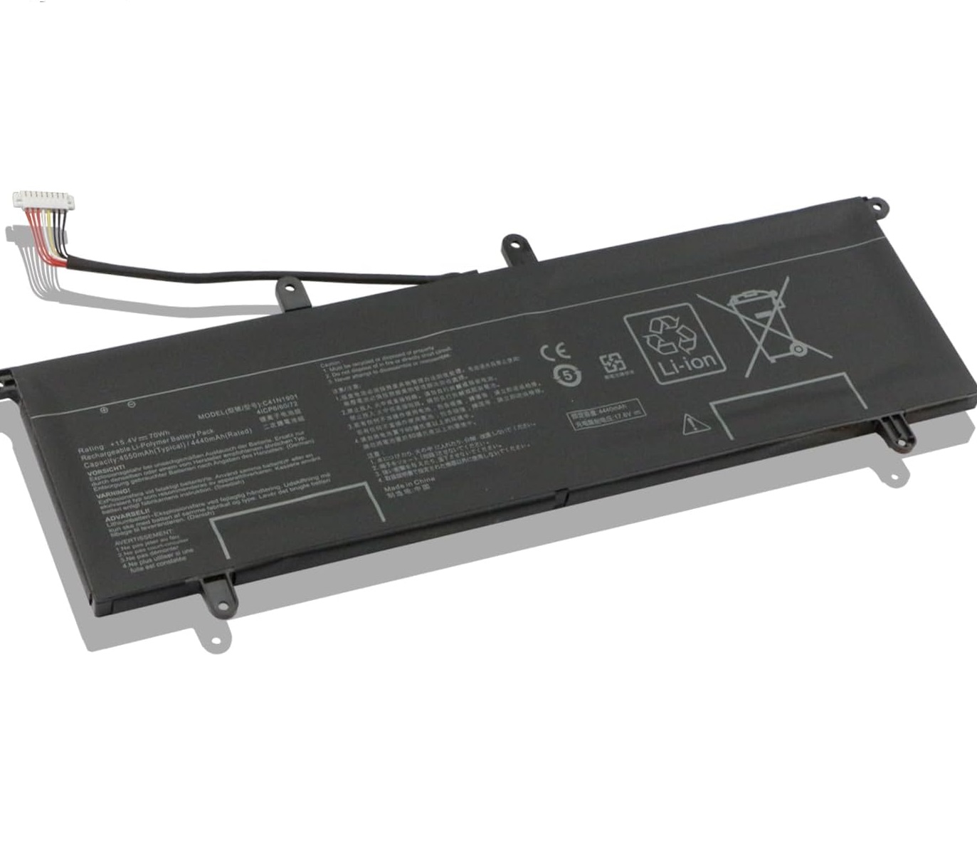 Batteri til ASUS C41N1901 4ICP6/60/72 (kompatibelt)