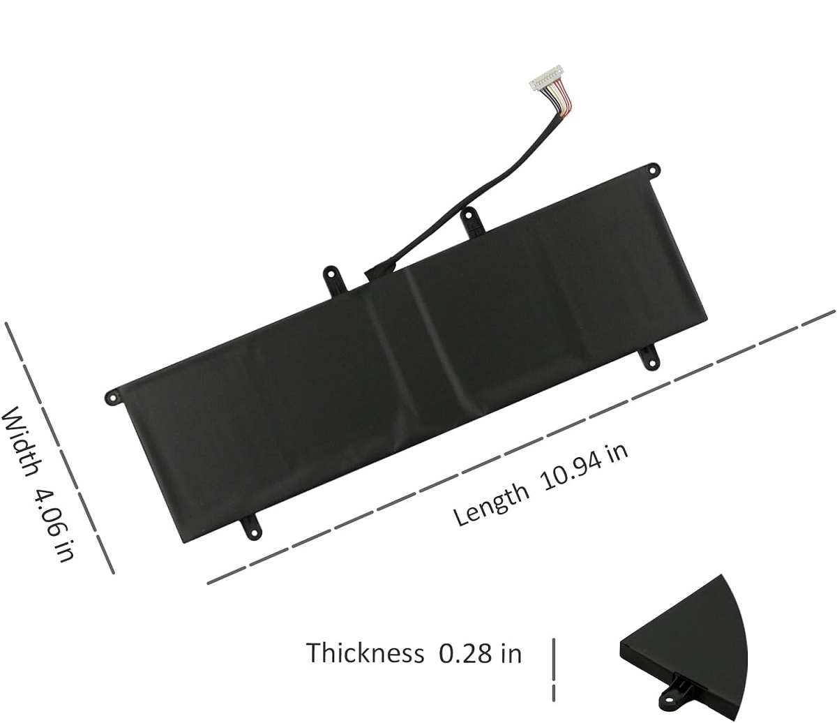 Batteri til ASUS C41N1901 4ICP6/60/72 (kompatibelt)