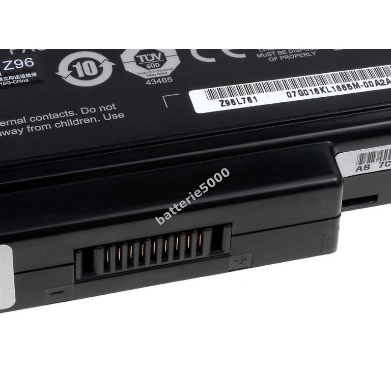 Batteri til MSI GX720X GX730 GX730X GX740 GX740X GT627 GT627X GT628 GT628X GT640(kompatibelt)