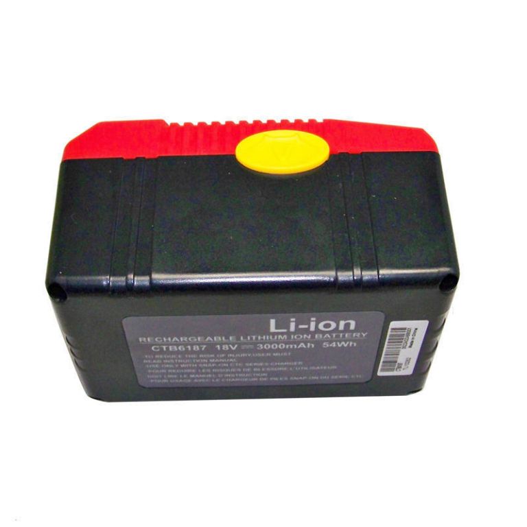 Snap on CTB4187 CTB4185 CTB6187 LI-ION 18V 3.0Ah kompatibelt batteri