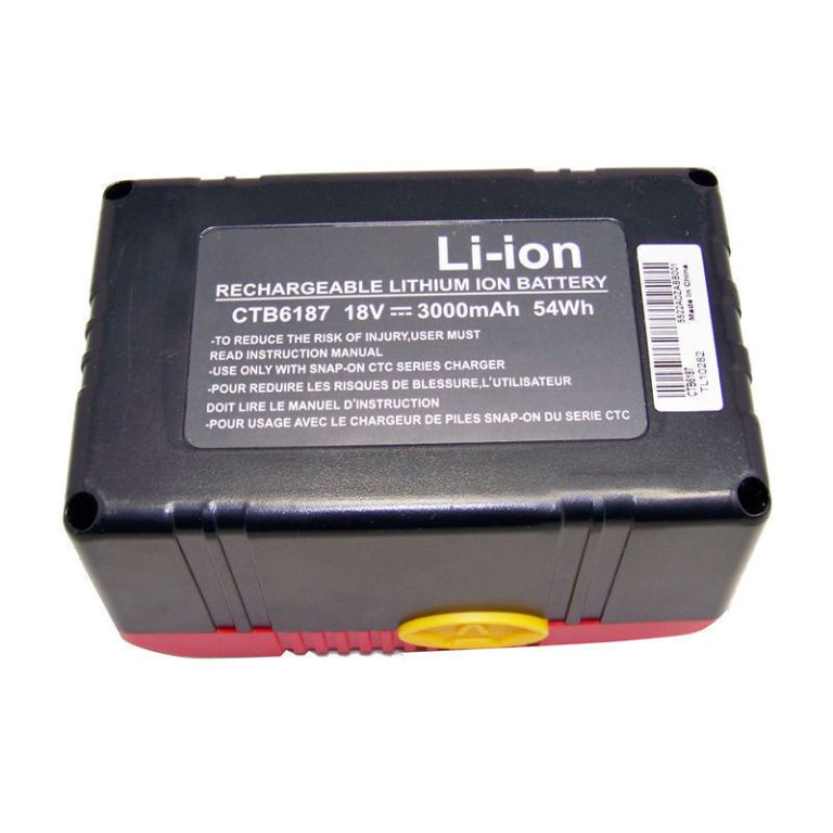 Batteri til Snap on CTL4918 Xenon Flashlight CDR4850A 18V Cordless Drill (kompatibelt) - Klik på billedet for at lukke