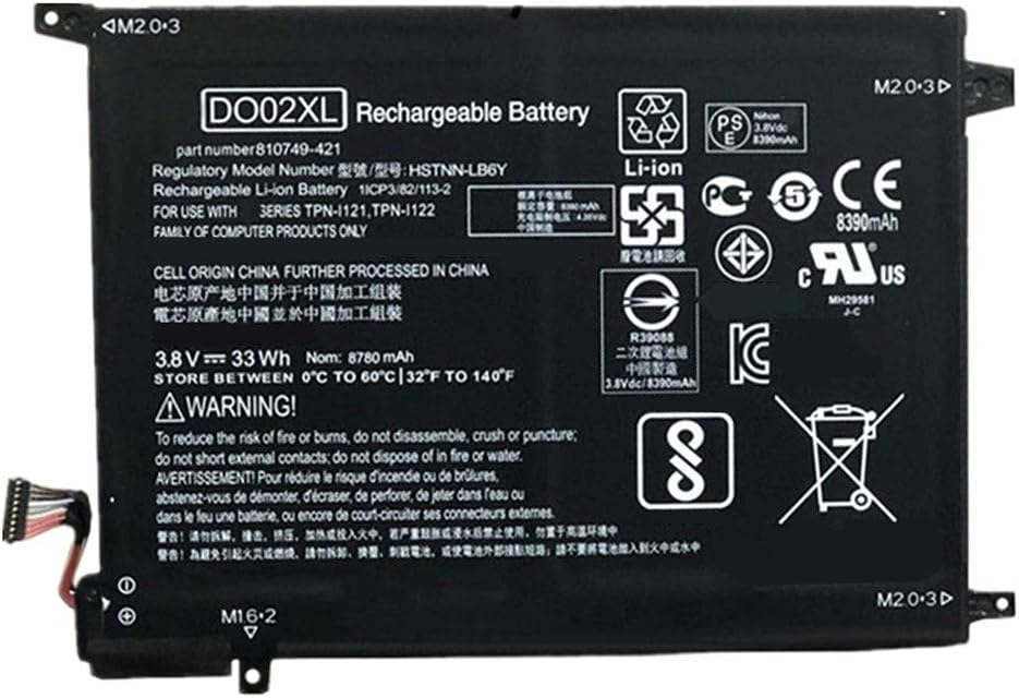 Batteri til DO02XL HP Pavilion X2 10-j024tu 10-j025tu/n013dx/n030ca HSTNN-DB7E (kompatibelt)