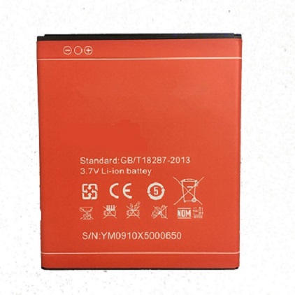 Batteri til Doogee X5/X5 Pro Red 3.7V 3100mAh (kompatibelt)
