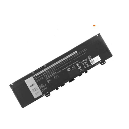 Batteri til F62G0 Dell Inspiron 13 7370 7380 7386 5370 7373 2-in-1 P83G P87G001 (kompatibelt)